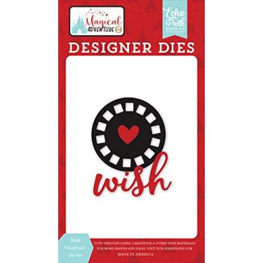 Imagem de Echo Park Paper Company Conjunto Wish Viewfinder die, preto, vermelho, amarelo, azul-petróleo, kraft