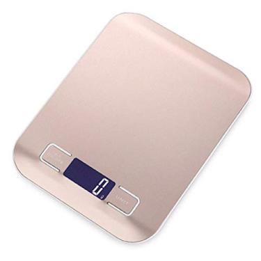 Imagem de balança profissional de aço inoxidável para casa de banho doméstica balança anti-derrapante balanças eletrônicas 5kg / 10kg durável