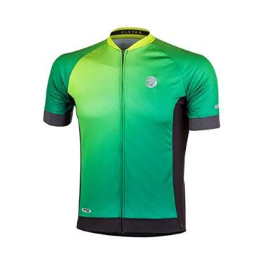 Imagem de Mauro Ribeiro Sports Mc Clever Camisa Manga Curta de Ciclismo, Masculino, Verde, 3G