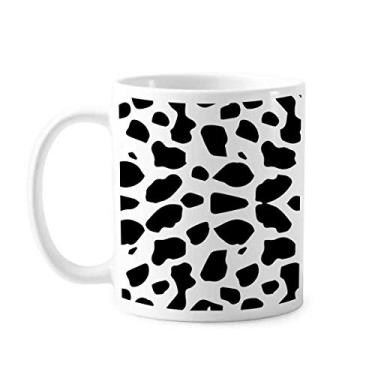 Imagem de Caneca de cerâmica para café e porcelana com estampa de flor de arte de cachorro