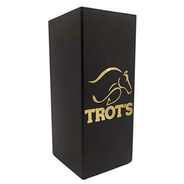 Imagem de Cuia Quadrada De Inox Preto Fosco Para Tereré 300ml Trot's