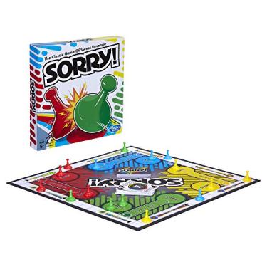 Imagem de Jogo Hasbro Gaming Sorry - Jogo de Tabuleiro, para crianças acima de 6 anos - A5065 - Hasbro, Multicor