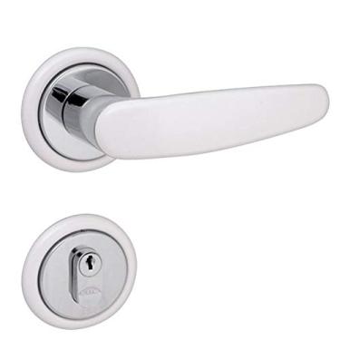 Imagem de Fechadura Polo Z Ext, Arouca Fechaduras, 109429/55-Z-Zc/Eb, Cromado/Branco