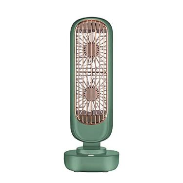 Imagem de Eastdall Ventilador De Mesa,Ventilador de torre de mesa pequena Ventilador de torre de resfriamento USB portátil de 3 velocidades Mini Ventilador de circulação de ar pessoal