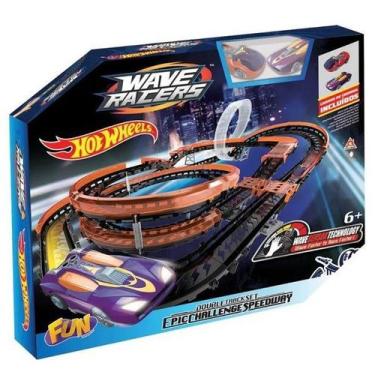 Imagem de Pista Hot Wheels Wave Racers Epic Challenge Speedway Fun 8599-6