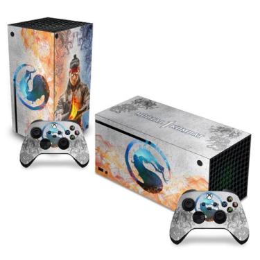 Imagem de Adesivo Compatível Xbox Series X Horizontal Skin - Mortal Kombat 1 - P