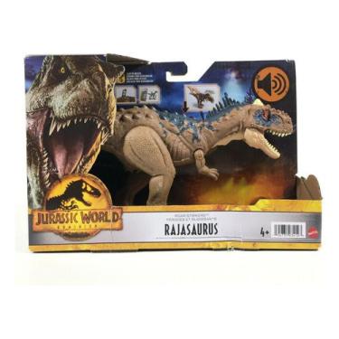 Imagem de Boneco Dinossauro Jurassic World Com Som Rajasaurus - Mattel