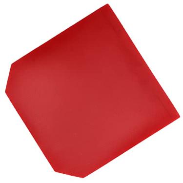 Imagem de Borracha de Raquete de Tênis de Mesa, Esponja Elástica 2,1 Mm de Espessura Ping Pong Bastão de Borracha Fino Acabamento para Treinamento de Competição (Vermelho)