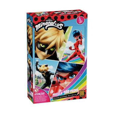 Quadro Miraculous Desenho Netflix Decorativo A3 35x45cm em