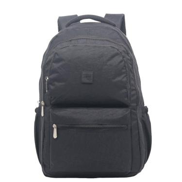 Imagem de Mochila Tactel Nylon Amassadinho Crinkle Básica Feminina Masculina