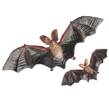 Imagem de Nova simulação animal morcego modelo figuras de ação pvc miniatura