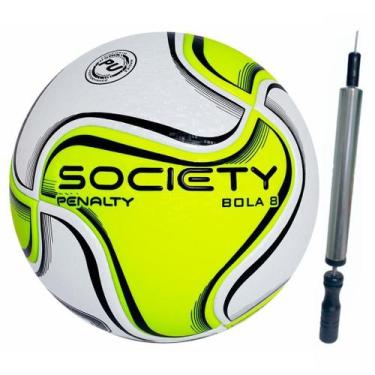 Imagem de Bola Society Futebol Penalty Profissional Mais Inflador