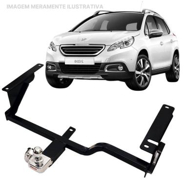 Imagem de Engate Reboque Rabicho Fixo Peugeot 2008 2015 a 2018 450Kg