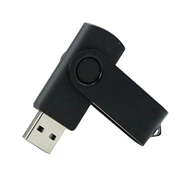 Imagem de Pen Drive USB 2.0 com formato rotativo de 64 GB, pen drive, memorias, pen drive, pen drive, USB, pen drive USB, pen drive (preto)
