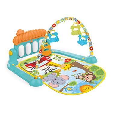 Imagem de Tapete de Atividades Joy Amigos Piano Musical Replay Kids, Cor: Multicor