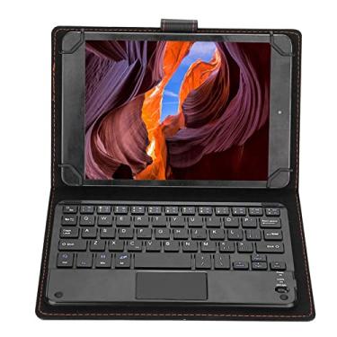 Imagem de Teclado Bluetooth para laptop, bateria de grande capacidade FN Media Keys Teclas completas Teclado ultracompacto inteligente com touchpad para Windows para Tablet PC de 7/8 polegadas para