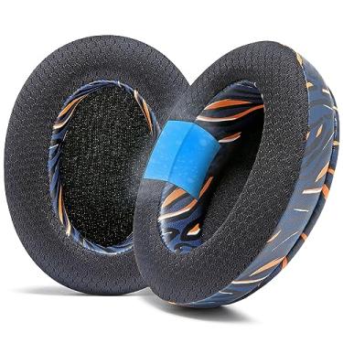 Imagem de WC Freeze para Arctis Nova - Almofadas de gel de resfriamento para Arctis Nova Pro Wired, Nova 7, 3, 1 - Fabricadas por Wicked Pads (não cabe em Nova Pro Wireless) | Tigre da Marinha