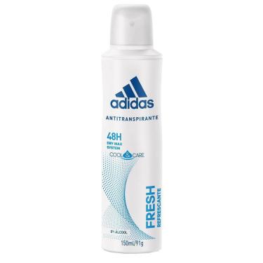 Imagem de Desodorante Antitranspirante Aerossol Adidas Cool & Care Fresh 48h  Feminino 150ml