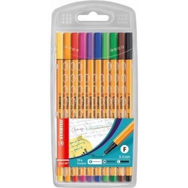 Imagem de Caneta Stabilo Point Estojo C/10 Point 88