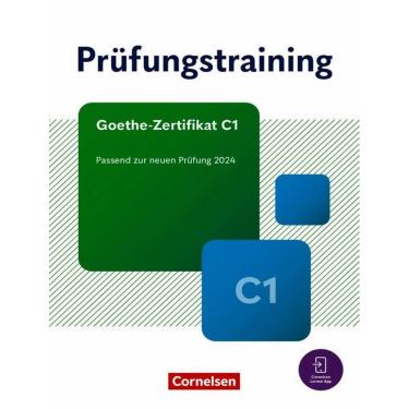 Imagem de Prufungstraining Daf - C1  Goethe-Zertifikat - Ubungsbuch Mit Losungen Und Audios Als Download - Passend Zur Neuen Prüfung 2024