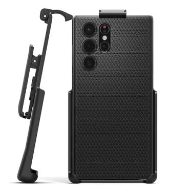 Imagem de Encased Clipe de cinto compatível apenas com Spigen Liquid Air - Coldre Samsung Galaxy S24 Ultra (2024), capa não incluída