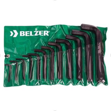 Imagem de Conjunto de Chaves Allen Longa 12pçs 5/32" a 7/8" 220902BR Belzer