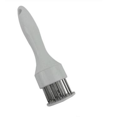 Imagem de Batedor Amaciador De Carne Com Agulha Em Aco Inoxidavel