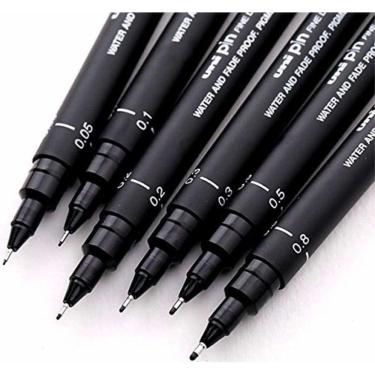 Imagem de Kit Caneta Nanquim Uni Pin Fine Line Escolha As Pontas