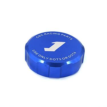 Imagem de crazy sport Tampa do reservatório de fluido do cilindro mestre do freio dianteiro serve para YAMAHA YZFR1 2000-2021 YZFR1M /YZFR1S 2015-2021 Acessórios de motocicleta de alumínio CNC com logotipo