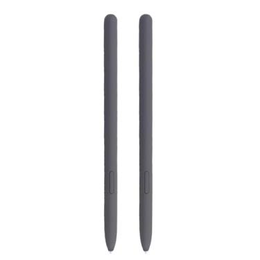 Imagem de 2 canetas de substituição para Samsung Galaxy Tab S9 FE S para Samsung Galaxy Tab S9 FE/S9 FE+ para Samsung Galaxy Tab S9 FE / S9 FE+ / S9/S9 FE Plus / S9 S Pen (cinza)