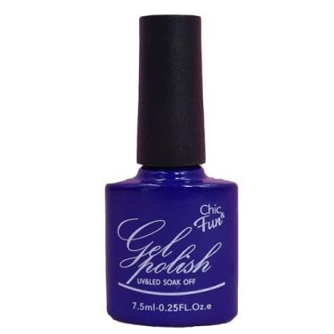 Imagem de Esmalte Em Gel Chic & Fun 7,5ml Led/uv Unhas Manicure Nail C/Registro (079, x 2un)