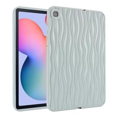 Imagem de Capa de tablet de luxo para Samsung Galaxy TAB A8 A7 S6 Lite resistente a quedas T220 T225 X200 P610 P615 silicone macio (azul, para Tab S6 LITE)