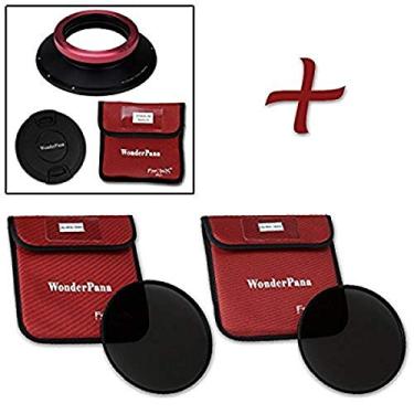Imagem de WonderPana XL Essential ND Kit - Suporte de filtro de núcleo, tampa de lente, 186 mm ND16 e ND32 filtros para lente Sigma 12-24 mm f/4 DG HSM Art (moldura completa 35 mm)
