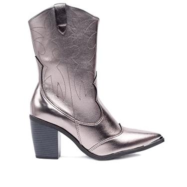 Imagem de Bota Feminina Western Vizzano Cano Médio 3070-107