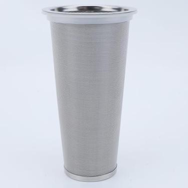 Imagem de Fermus Filtro de café Cold Brew para frasco de vidro de boca larga de 947 g, coador de aço inoxidável 304 com anel de vedação, moagem, chá, frutas, fliter de café (1)