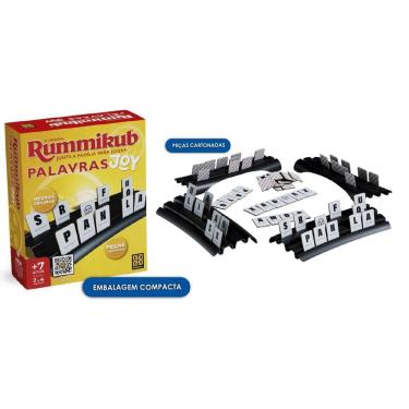 Imagem de Jogo de Tabuleiro Rummikub Joy Palavras - Grow