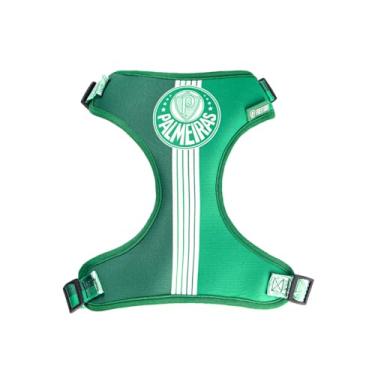 Imagem de FreeFaro - Peitoral Air Palmeiras - P | Ajustável no Pescoço e Cintura, Poliéster Resistente, Fecho Seguro com 4 Pontos, Tecnologia inTransfer para Cores Vivas – Diversos Tamanhos