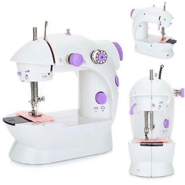 Imagem de Máquina De Costura Reta Lanmax Lmd-202 Portátil 110V/220V - Bellator