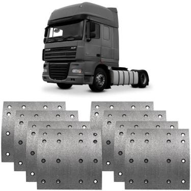 Imagem de Lona Freio Dianteira XF 105 2013 a 2020 Lonaflex L-836