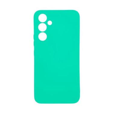 Imagem de Capa Aveludada + Película Vidro 3D Compatível Samsung M35 - DB, Verde-