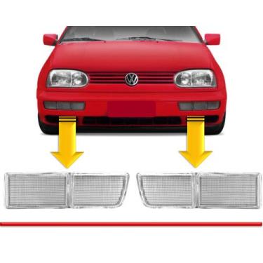 Imagem de PAR Aplique Dianteiro Golf GL  GLX 1994 94 95 96 97 98 CR - Prime