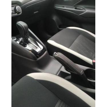 Imagem de Capa Couro Manopla Câmbio Automático e Alavanca Freio de Mão Nissan Ve