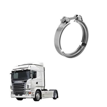 Imagem de Abraçadeira Escapamento Scania Original Catalisador - BRSUL