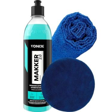 Imagem de Aplicador Microfibra Maxx Vonixx Passar Cera Selante Makker