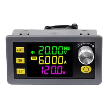 Imagem de Weytoll Módulo de fonte de alimentação do regulador de tensão de corrente direta digital, ângulo de visualização completo, visor LCD a cores VA suporta atualização de firmware, carregamento solar e