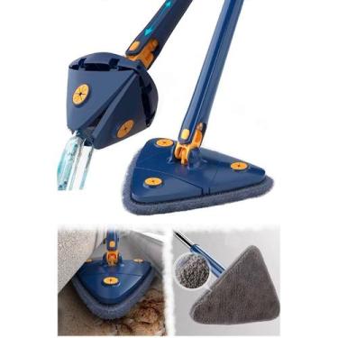Imagem de Mop Triangular Mágico para Limpeza de Carros e Superfícies Externas - 