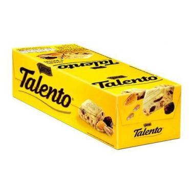 Imagem de Chocolate Mini Talento Cereais E Passas 25g Caixa C/15 - Garoto