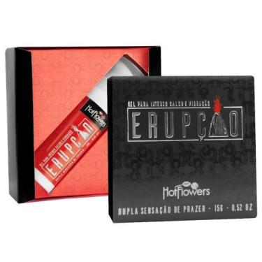 Imagem de Erupção Gel Intenso Calor E Vibração 15G Hot Flower - hot flowers