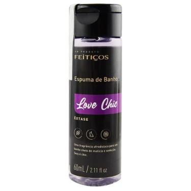 Imagem de Espuma de banho love chick êxtase 60ml - FEITIÇOS