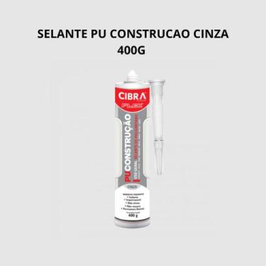 Imagem de Selante PU Construção Cinza 400 Gr - Cibra